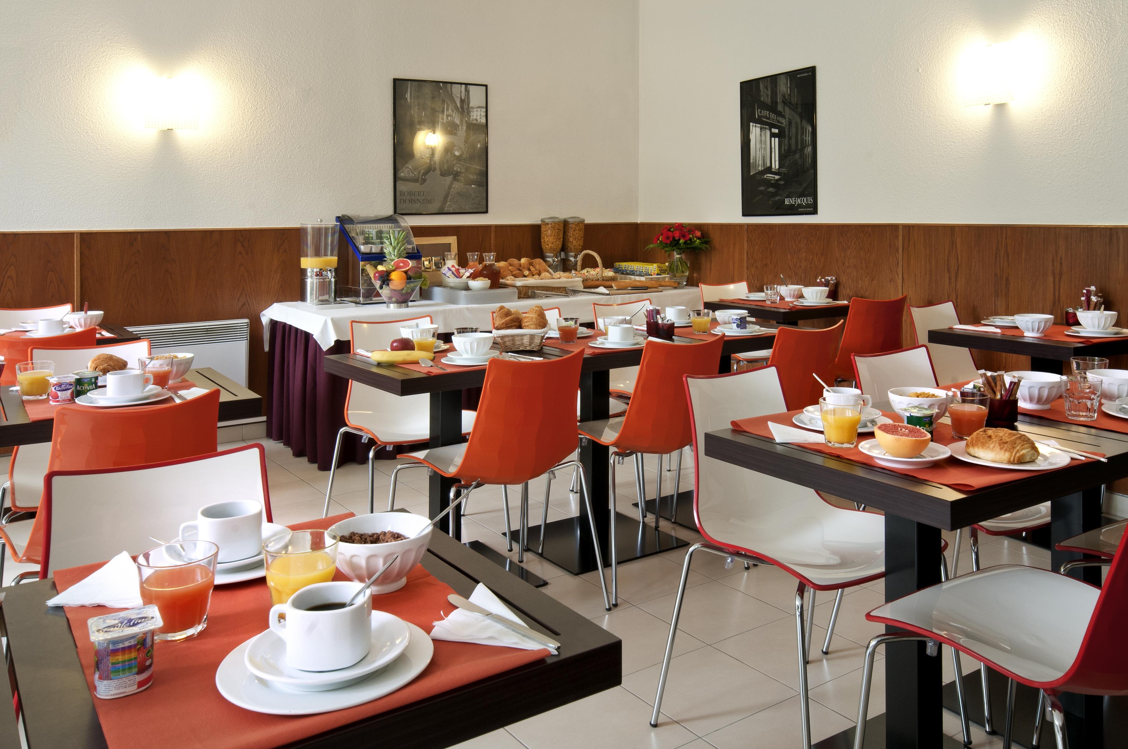 Aparthotel Adagio Access Paris Vanves - Porte De Versailles Restaurant bilde